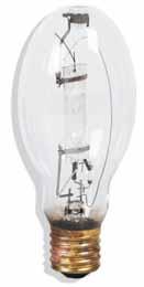 Metal Halide Metal halide lamps have an efficacy of 60 to 130 lumens per watt and have a warm-up time from 2 to 5 minutes.