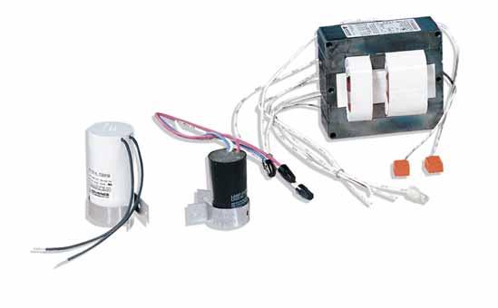 Magnetic Ballasts Core & Coil The electromagnetic, or magnetic, ballast is an inductor consisting of one, two, or three copper or aluminum coils assembled on a core (or stack ) of electrical-grade