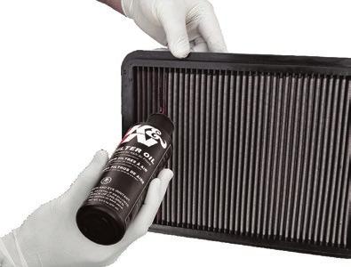 SYNTHETIC FILTER CLEANER Cleaner for K&N Hybrid air filters, K&N Blackhawk air filters, Dryflow air filters and other synthetic air filters.