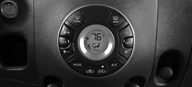 05 06 10 03 04 09 08 07 AUTOMATIC CLIMATE CONTROLS (if so equipped) AUTO BUTTON The auto mode may be used year-round.