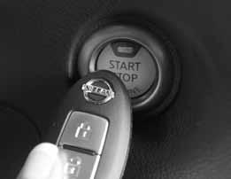 To lock the vehicle, push either door handle request switch, push the back door request switch, or press the button 03 on the keyfob.