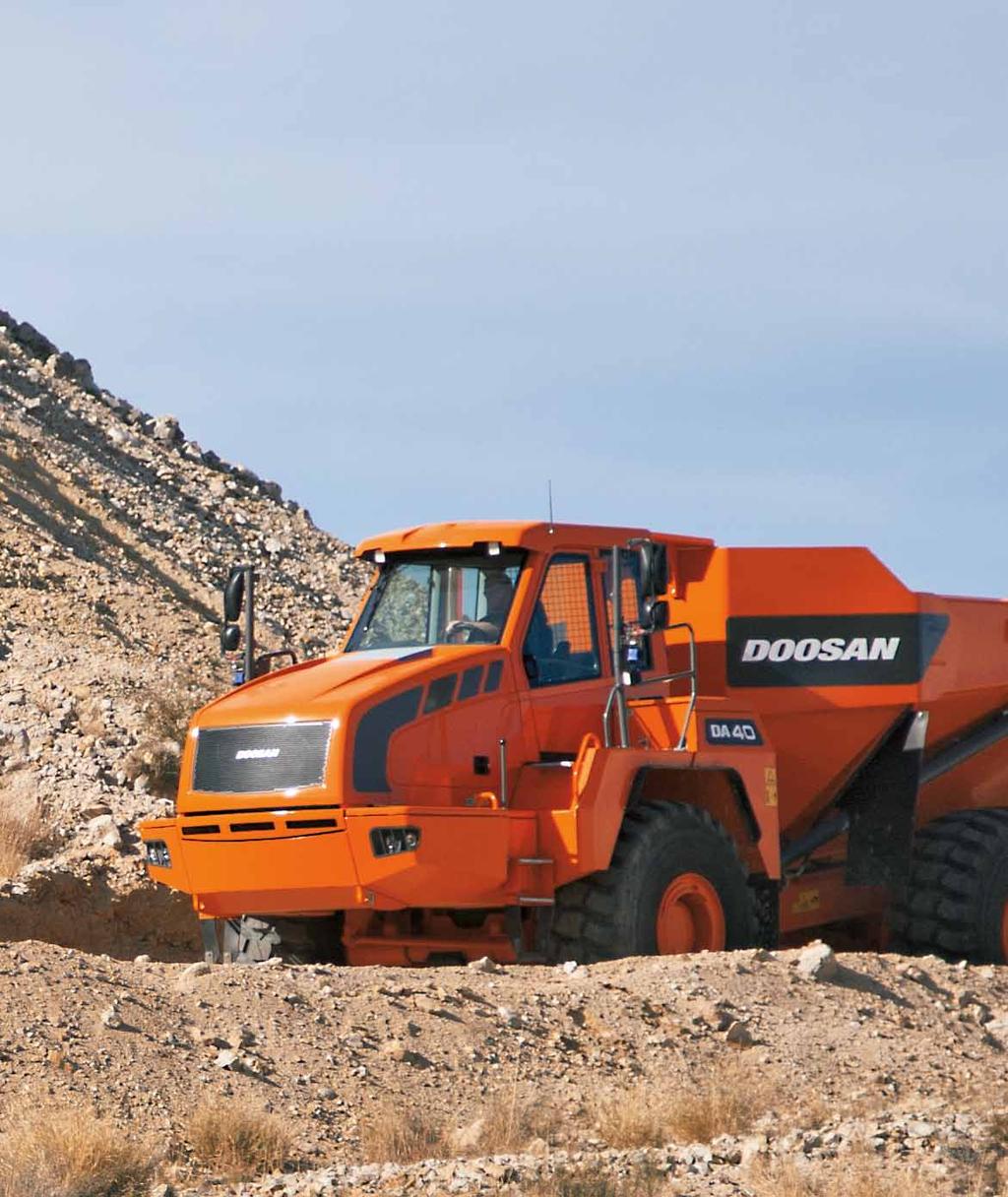 DOOSAN DELIVERS a heritage of dedication Doosan, a strong, stable and global company with a 115-year legacy, has a heritage in equipment
