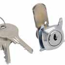 » Applications: Lockers, mailboxes, cupboards and medium-thickness metalwork in general.» Screw fastening.» Supplied with 5 locking plates. 610.