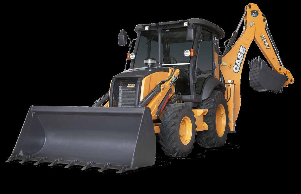 T SERIES BACKHOE LOADER The family gets wider: The makes available all the well known CASE exclusive features and high performaces to a wider range of customers.