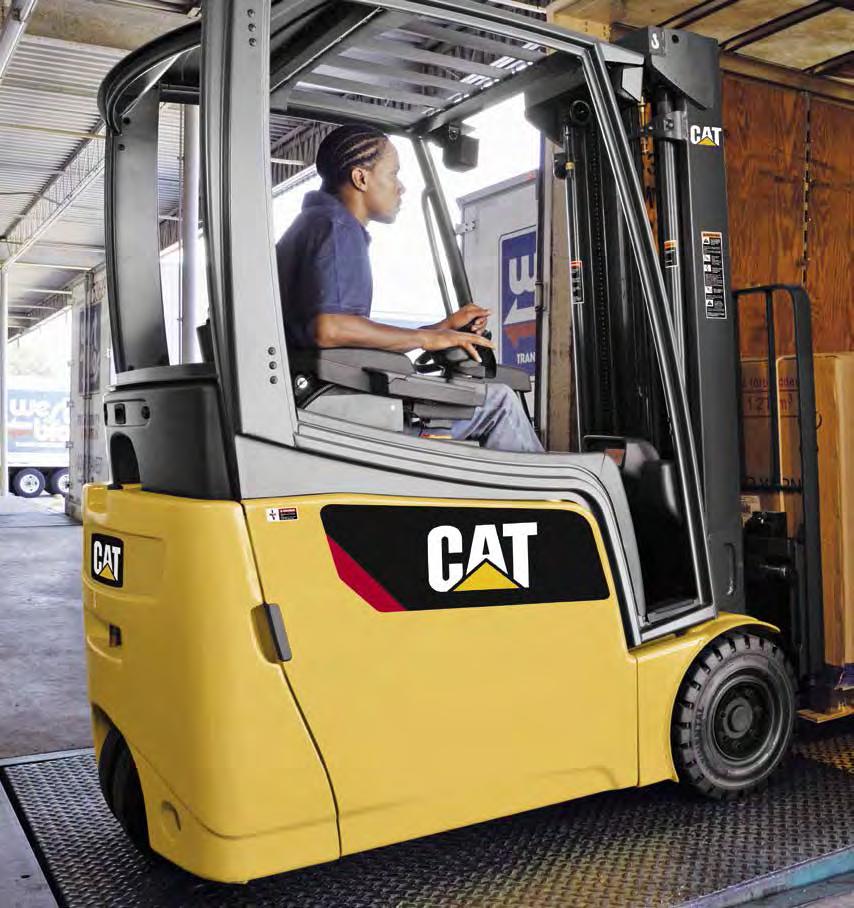 5 WORK SMARTER: Inside and Out These lift trucks are built to work in environments outside of traditional warehouse applications.