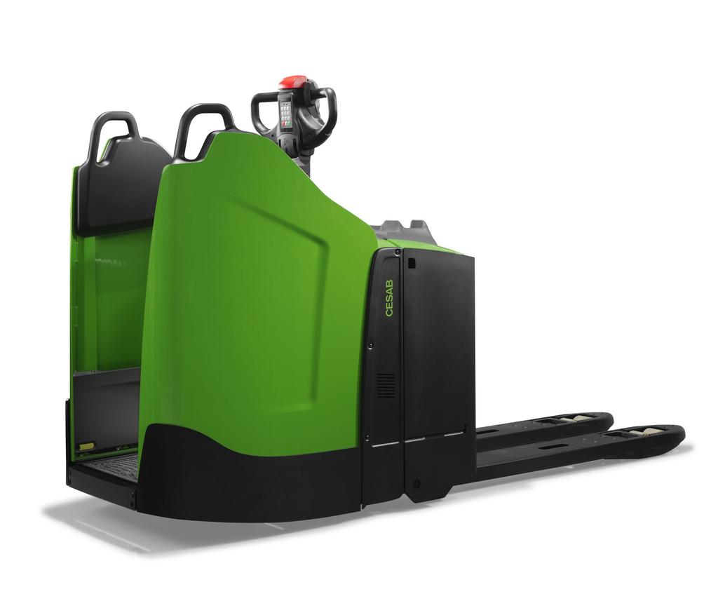 Tailor the specification to the needs of your business. Optional full fixed side guards or fixed backrest. Innovative power steering option including adjustable tiller arm height.
