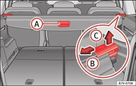 Transport and practical equipment backrest in case of sudden braking, sudden manoeuvres or an accident. No seat must be occupied if the seat backrest or seat is folded or not correctly engaged.