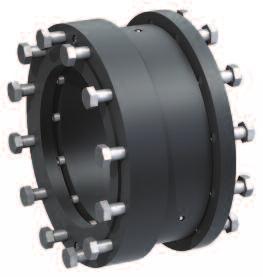 Seven-passage, flange mounted 11 bar (160 psi) 90 C (195ºF) Up to 12 RPM Air Multi-purpose, seven-passage, flange mounted rotary union for the