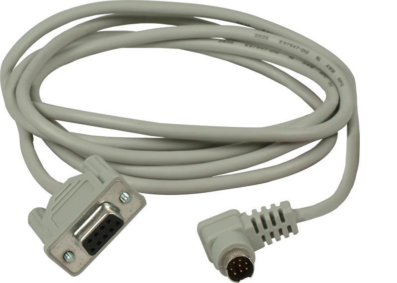 Communication Cable (Allen-Bradley) 3246-40 The communication cable is an RS-232-C serial cable specifically designed to connect a personal computer to an Allen-Bradley programmable logic controller,