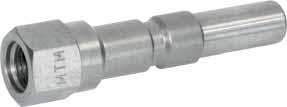 Quick Release Couplings / Brushes / Foam Enhancer High Pressure Quick Release Couplings Free Flow Zinc plated Max Pressure: 250 bar /