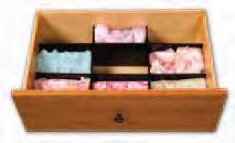 Organize beautifully with our complete selection of Drawer Dividers.