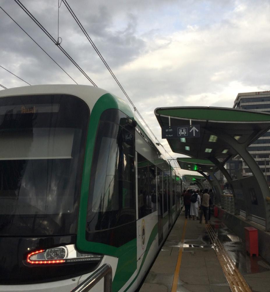 BRT mimics a metro system by using high-capacity buses on city streets on dedicated lines that travel along at high average speeds.