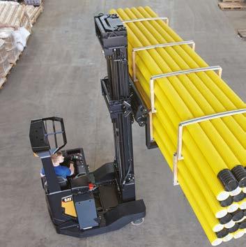 VERSATILE MOTION The N2 generation of multi-way reach trucks NRM20N2 and NRM25N2 takes the ergonomic, performance and durability advantages of the NR-N2 reach truck range and adds amazingly flexible