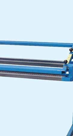 and (2) Vertical Pneumatic Clamps 26 X 62 Capacity THE JLT