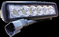 LW6008 Series Compact Light Bars Small, convenient, and ready for anything, the LW6008 Series features 6 bright LEDs, designed with a flood patten