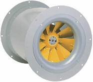 MID MIXED FLOW IN-LINE FANS FEAURES & BENEFIS High capacity mixed flow impellers Standard NEMA motors Baked polyester powder coat finish ustom mounting arrangements available External junction box