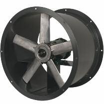 ADD DIRE DRIVE UBEAXIAL FANS FEAURES & BENEFIS Simple maintenance no belts or pulleys Spark resistant, cast aluminum airfoil axial impeller Factory set adjustable pitch blades Aerodynamically