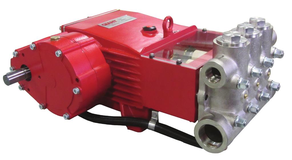 Models GP7645GB-180/ Triplex Ceramic Plunger Pump Operating Instructions/ Repair and Service Manual GP7655GB-180 Gearbox Versions for Pinion Shaft Drives Contents: Installation Instructions: page 2