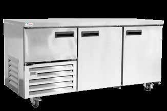 5 Door 900 x 2380 x 750 QUB8SC/650 Self Contained Cabinet 2.4m - 3.
