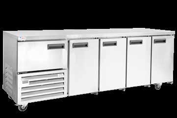 5 Door 900 x 1780 x 750 QUB4G Self Contained Cabinet - 4.