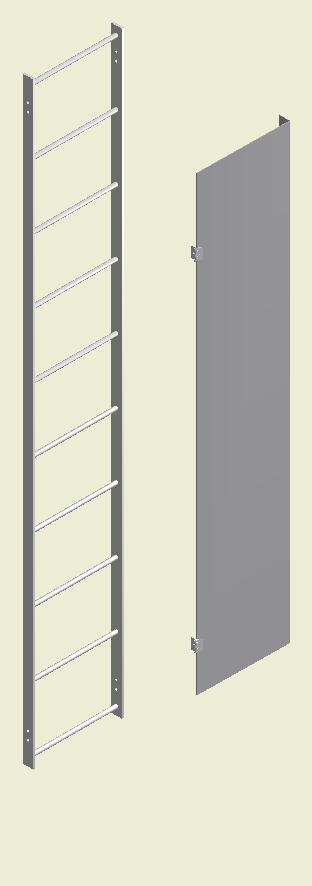 LOWER SECTION SAFETY LADDER
