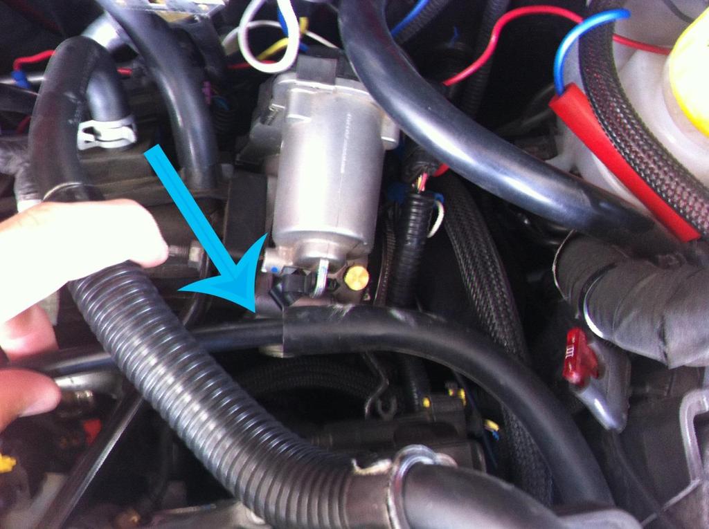 Hoses: Next we need to route the hoses. This is really easy. Remove the Air Filter Housing and locate the Bypass Hose. If it s confusing, it s the hose that connects to the main air intake.