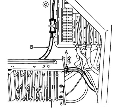 Body - Interior equipment - Adjustment/Replacement. The O-bus connector H2-9 is located behind the left speaker. 12.