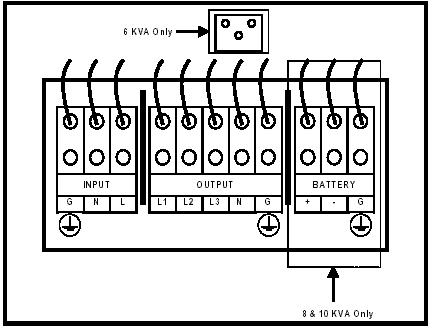 2.3 WIRING DESCRIPTION The wiring method is described in the following figure: REAR VIEW Wiring Instructions: 1. Utility panel circuit breaker required is 30A or larger 2.