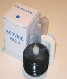 Lubri-Cup EM Service Packs The Lubri-Cup EM automatic lubricant dispensers are developed to last multiple cycles through the use of replaceable service packs.