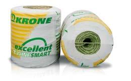KRONE excellent twine Our premium twines are produced from raw materials that meet the highest quality standards.
