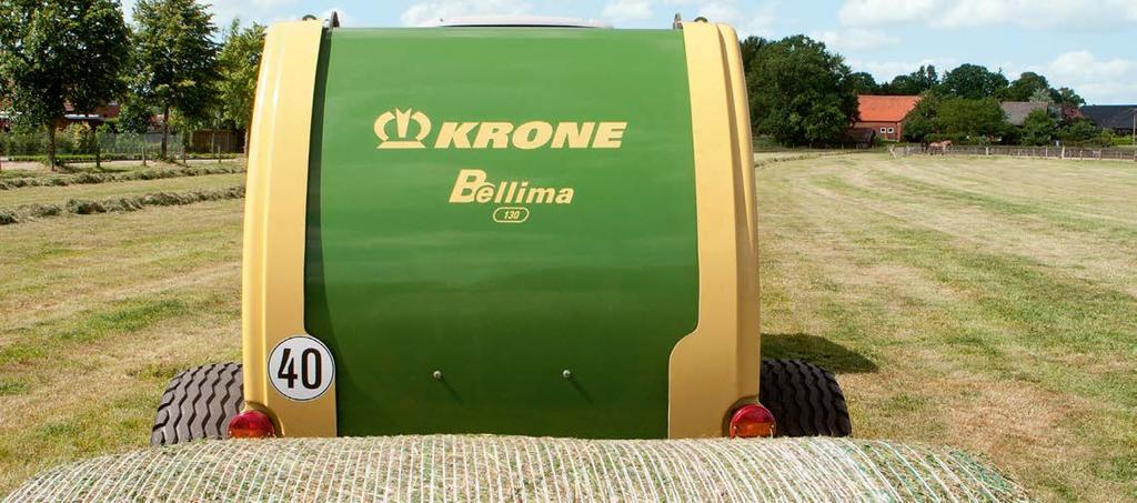 Bellima simply good Buying a Bellima means buying KRONE s vast and gained in decades experience and expertise in baler manu facturing.