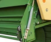The feeder rake continuously and reliably feeds the collected material from the
