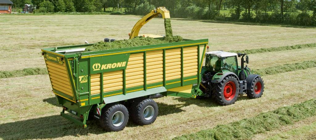 A benchmark in the industry, a KRONE TX cuts your costs and boosts your productivity.