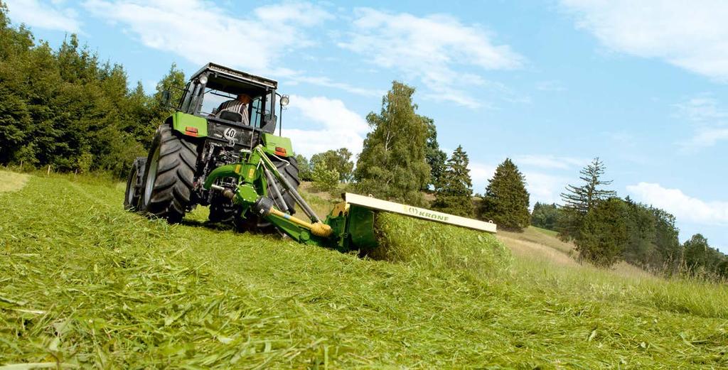 Disc mowers AM At the heart of high-quality forage is a perfect and clean cut.