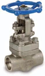 Flanged Gate Valve Full port Outside screw and yoke olted bonnet Flexible wedge, fully guided Integrated seats ising stem and non-rising hand-wheel 1/2 SV35116004 7.5 3/4 SV35116006 7.