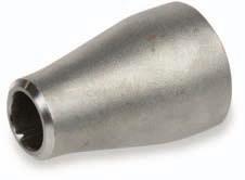 Stainless Weld Fittings - Sch 40 W L Fig. S2044C & S2046C - Concentric educer 304 316 3/4 x 1/2 S2044C006004 S2046C006004 1-1/2 0.3 1 x 1/2 S2044C010004 S2046C010004 2 0.