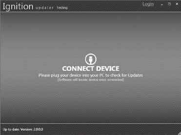 (Ignition will automatically search for updates related to your device.