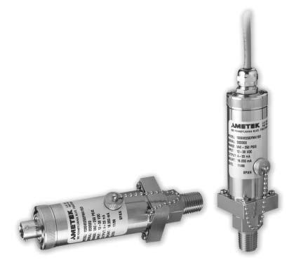 Transducers Model DCT PRESSURE TRANSDUCERS The Model DCT is designed for general industrial and commercial requirements offering excellent performance over a wide range of applications.