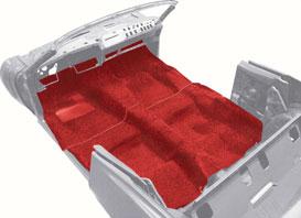 1967-69 Camaro Molded Carpet 2008 Eliminates Fuzzing/Shedding of Fibers Great Abrasion Resistance Prevents Color Fading Molded to Fit Factory Floor Pan Available in Original Factory Colors OER