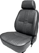 Bucket Seats 81204 8166 8162 Velour Colors gray beige 1982-92 Elite Series 10 Bucket Seats Seats feature one touch backrest adjustment, map pockets, and TIG-welded steel frame.