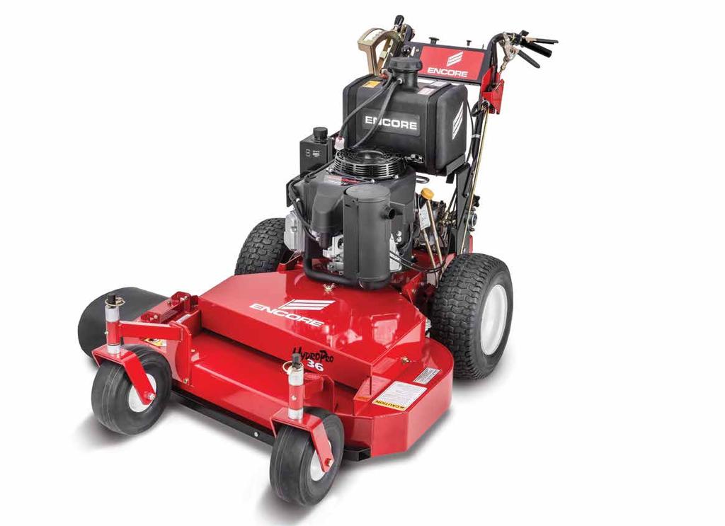 Pinpoint maneuverability and more speed come standard with Encore s Premier Hydro Series.