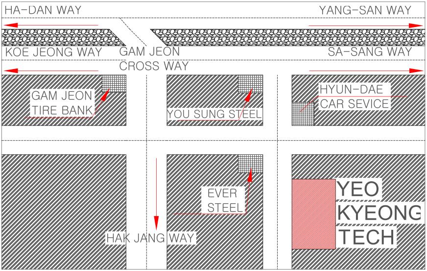 10. MAP TO THE COMPANY Korea Head Office & Factory