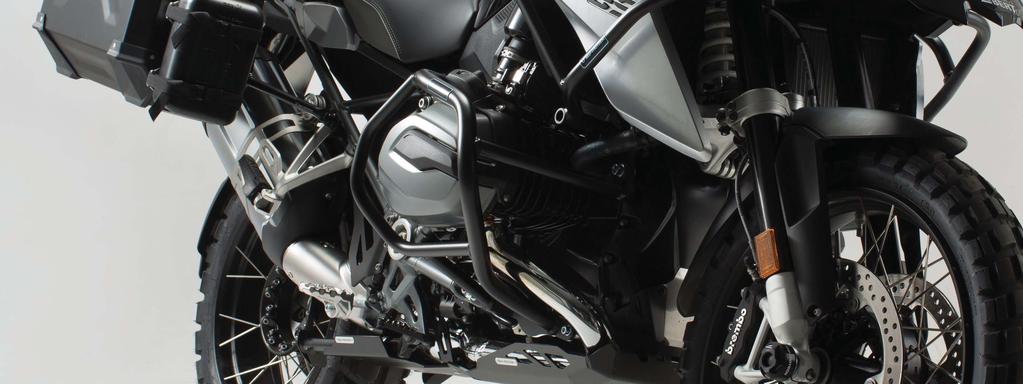 Crash bars Whether adventure or street bike: crash bars from SW-MOTECH provide the necessary increase in protection for tank, fairing and other components.