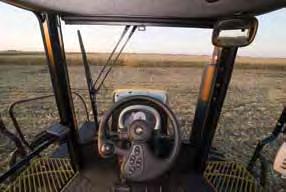 Even more valuable than the size and comfort is the new ISOBUS electronic control system, which uses the Tractor Management Center (TMC) display as the operator interface.