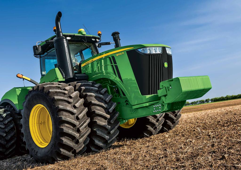 9R Series Tractors Suspension The improved e18 PowerShift Transmission with Efficiency