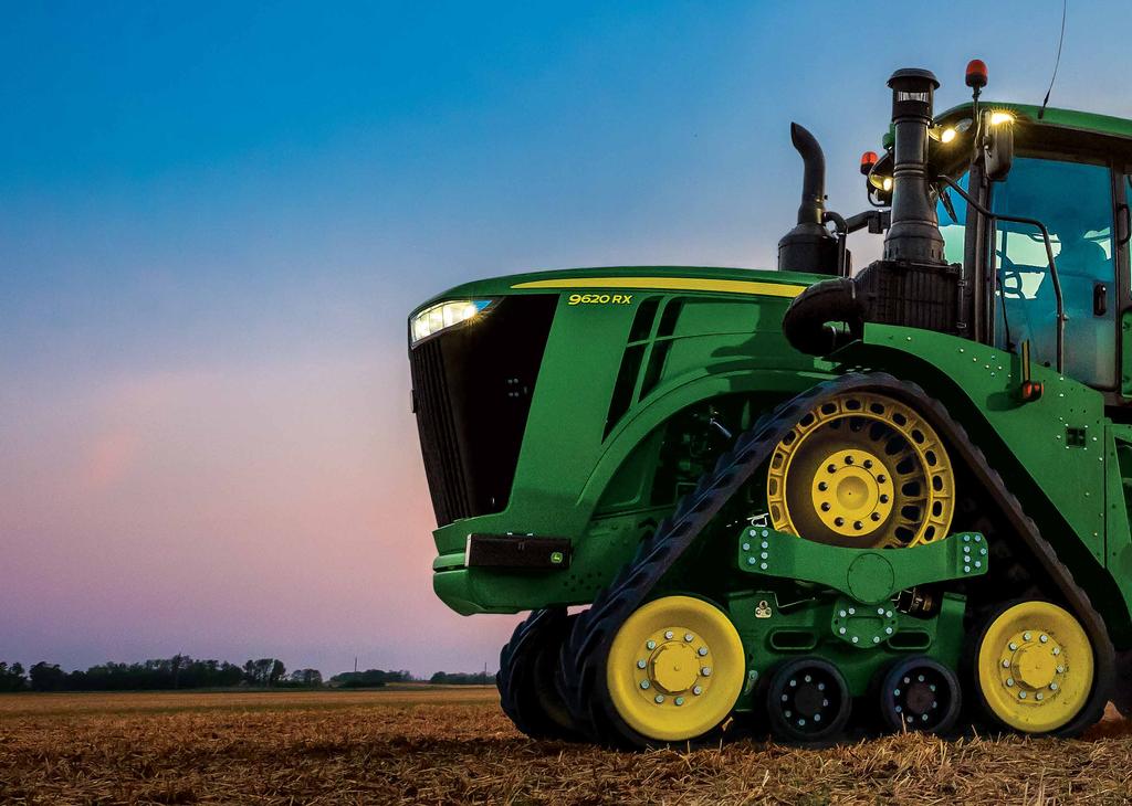 Innovation. Not imitation 9RX Series Tractors You don t change the game by imitating what s out there, you innovate. The 9RX Series Tractors are anything but ordinary.
