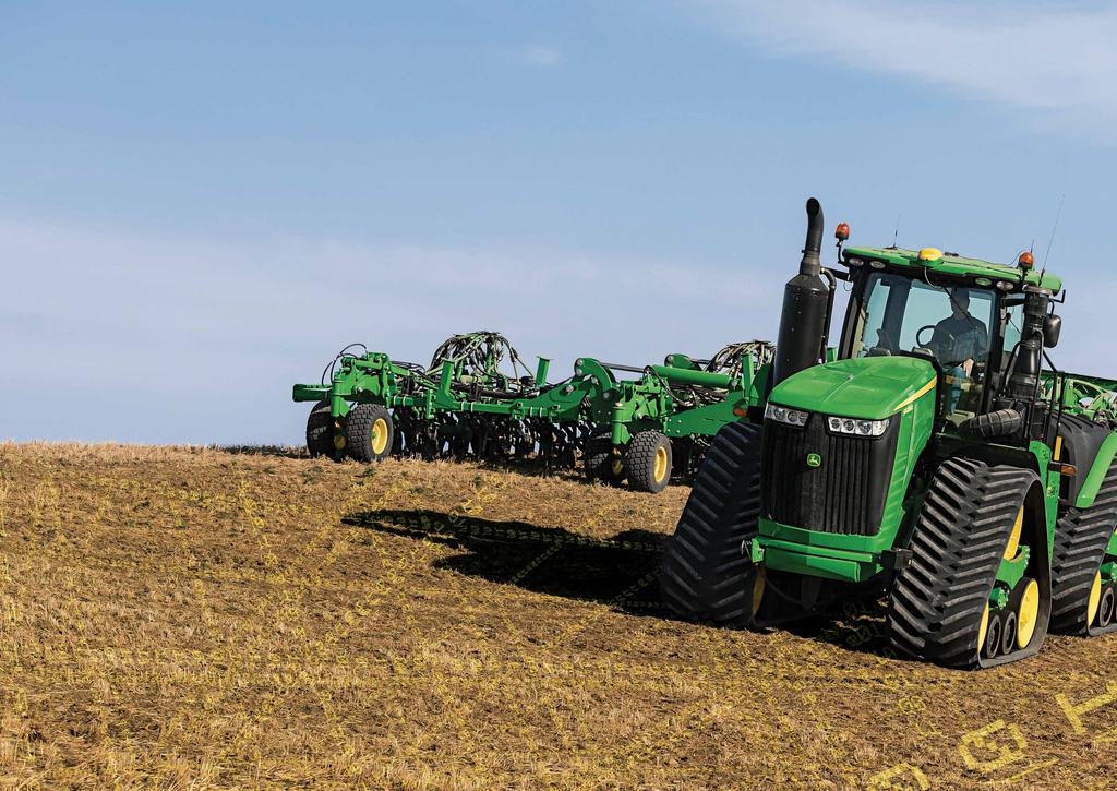 Precision Ag is performance that pays Be in Total Control of Your Fields Performance is about more than just the equipment you put into your paddock.
