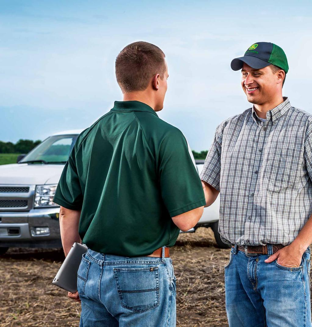 Supported by one of the most responsive dealer networks in the business Nobody cares more about keeping your equipment in solid working order than your John Deere dealer.