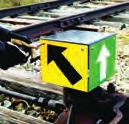 INSTALLATION GUIDE for WYE TRACK SWITCH CUBE INDICATORS Simple Wye: Left/Right view of signs entering switch from frog end view of signs entering switch from points end Order 4015-224 Switch Cube