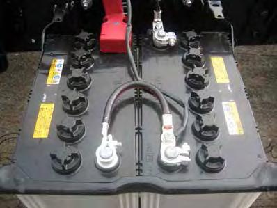 These auxiliaries batteries powers the vehicle electrical system similar to a conventional vehicle.